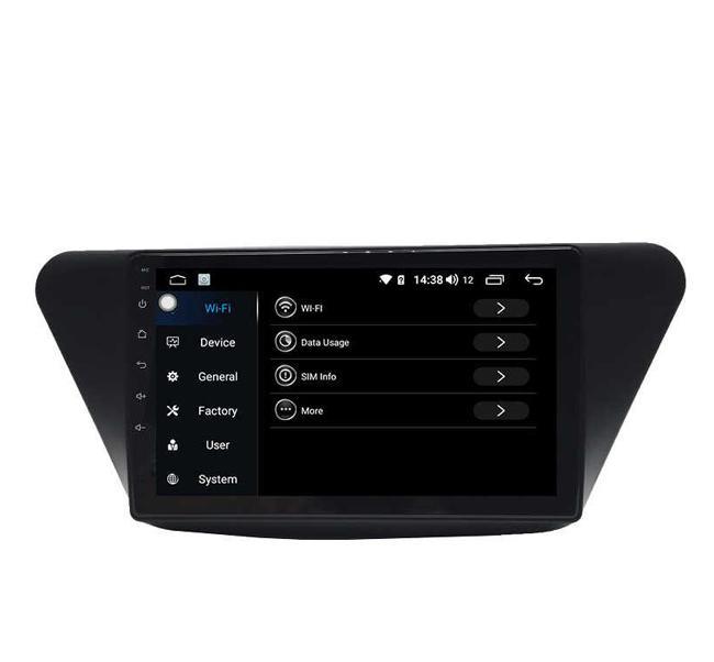 مانیتور اندروید 11 اینچ همراه با فریم برای خودرو لیفان ایکس 50